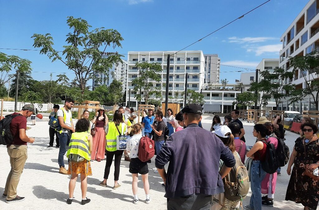 Novatech en visite à La Clairière